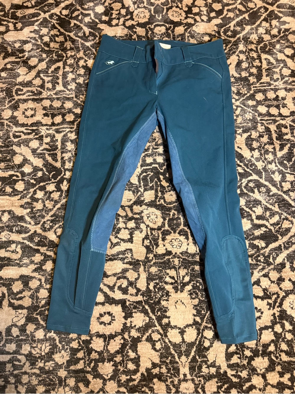 Women’s Teal Riding Breeches Leggings